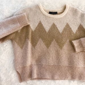 Zara Print Sweater